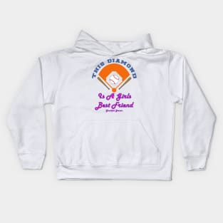 This Diamond Is A Girl's Best Friend Kids Hoodie